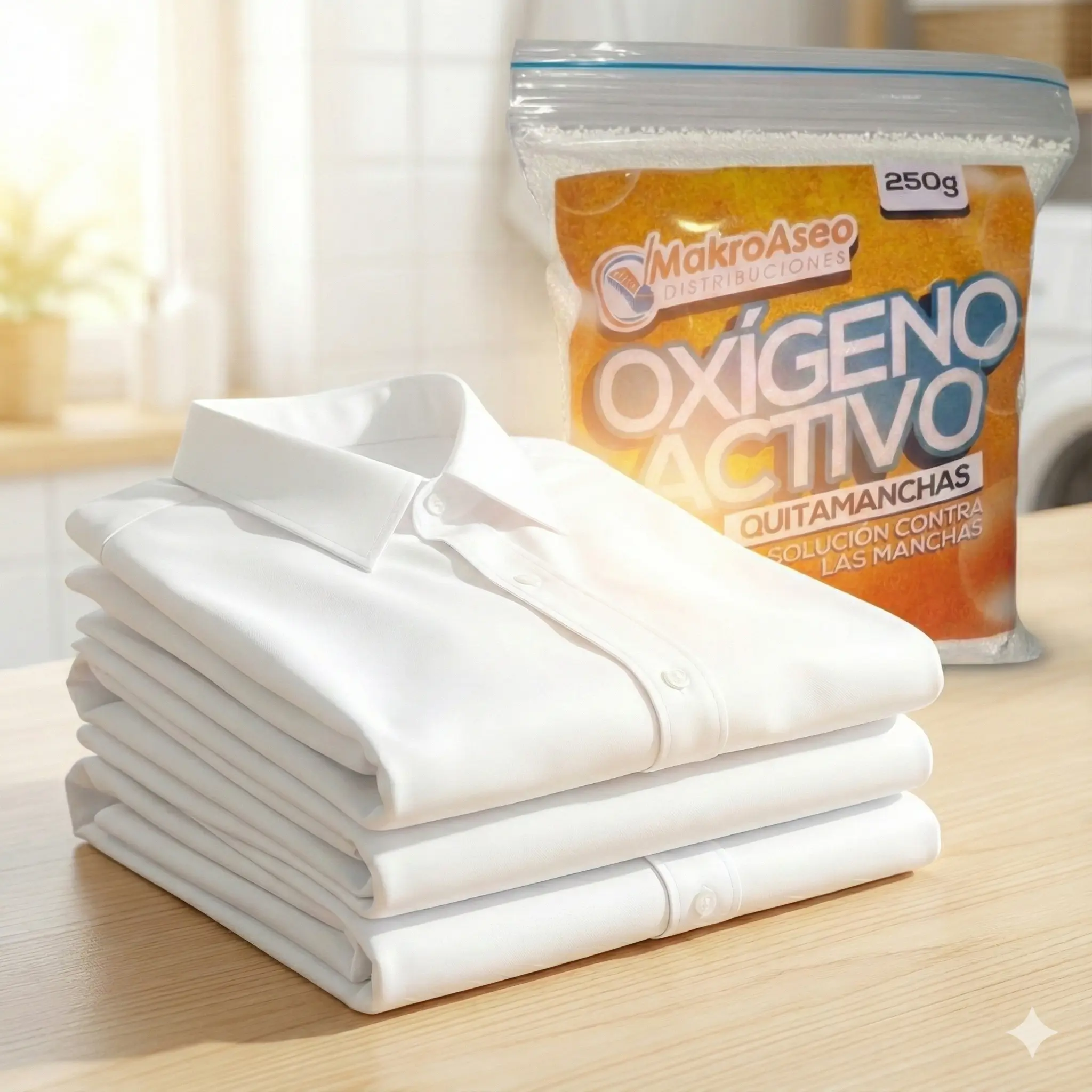 Oxígeno Activo Quitamanchas MakroAseo – 250 g - Image 4