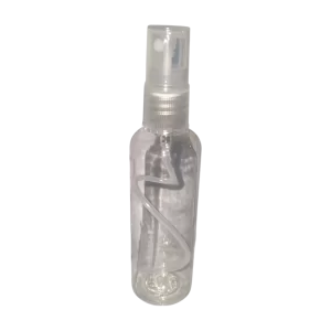 Envase plástico transparente con gatillo pulverizador